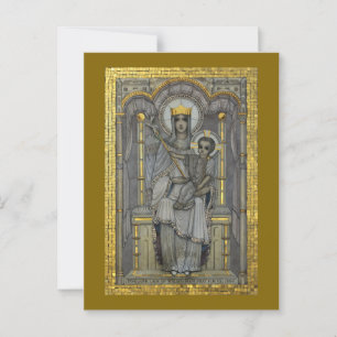 Cartão Postal Cartão-postal da Nossa Senhora Walsingham