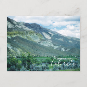 Cartão Postal Cartão-postal da paisagem montanhosa do Colorado