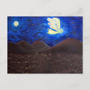 Cartão Postal Cartão-postal da Pintura do Anjo da Alma