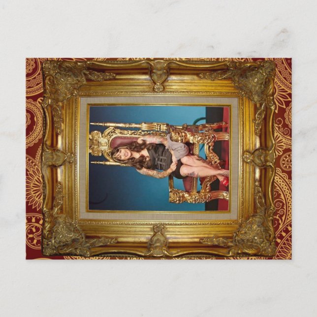 Cartão Postal Cartão-postal da Rainha Hannah (Frente)