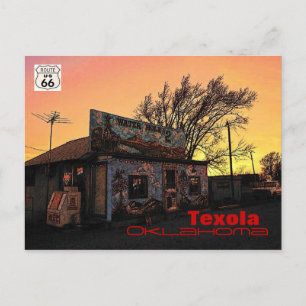 Cartão Postal Cartão-postal da Rota 66 (OK)