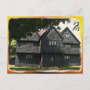 Cartão Postal Cartão-postal da Salem Witch House