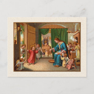 Cartão Postal Cartão-postal da Santa Família