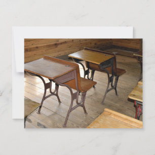 Cartão Postal Cartão-postal da secretária escolar