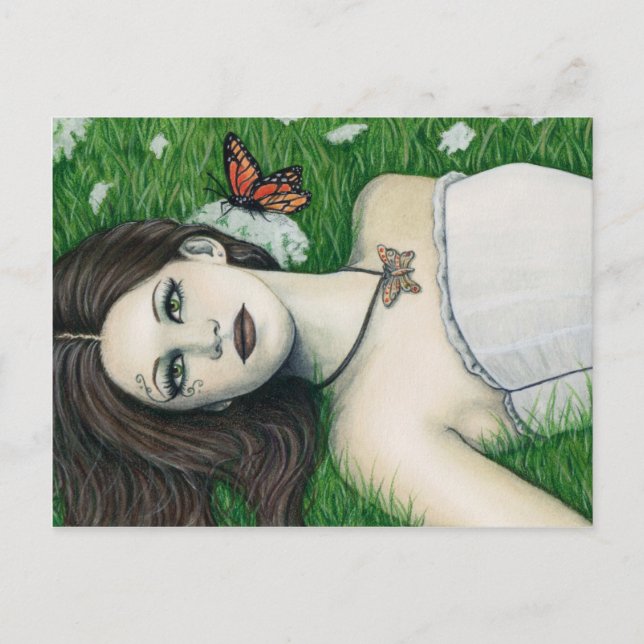 Cartão Postal Cartão-postal da Summer Fantasy (Frente)