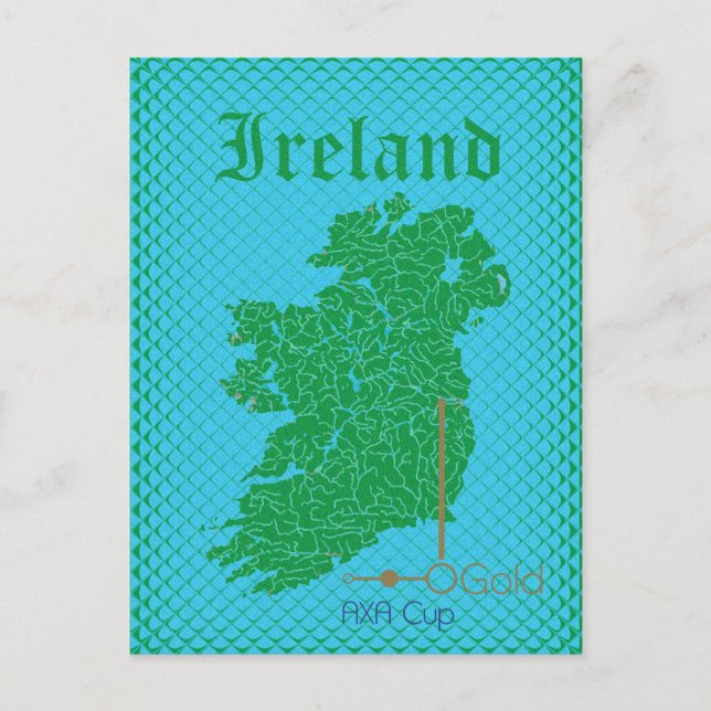 Cartão Postal Cartão-postal da Taça AXA (Frente)