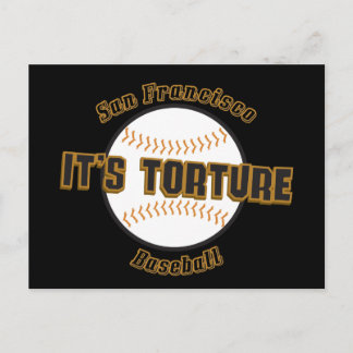 Cartão Postal Cartão-postal da Tortura São Francisco Baseball