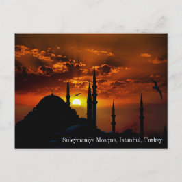 Cartão Postal Cartão-postal da Turquia Suleymaniye