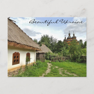 Cartão Postal Cartão-postal da Ucrânia / Vila Ucraniana