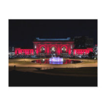 Cartão-postal da Union Station em Kansas City