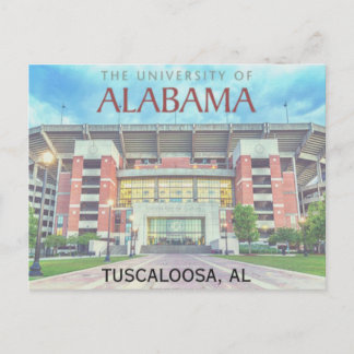 Cartão Postal Cartão-postal da Universidade do Alabama