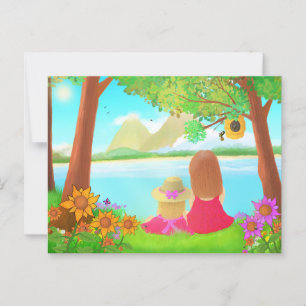 Cartão Postal Cartão-postal da Vista de Sonho