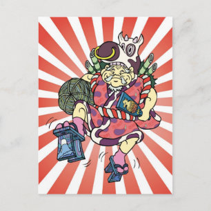 Cartão Postal Cartão-postal Daikoku