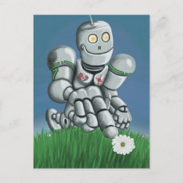 Cartão Postal Cartão-postal Daisy Picking Robot
