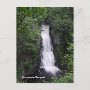 Cartão Postal Cartão-postal das cachoeiras da Pensilvânia
