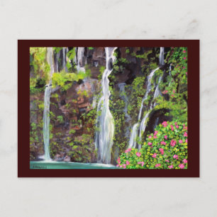 Cartão Postal Cartão-postal das cachoeiras Hana