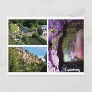 Cartão Postal Cartão-postal das Cavernas do Luxemburgo