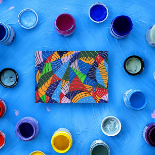 Cartão Postal Cartão-postal das Cores de Verão