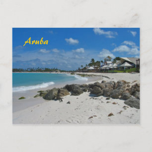 Cartão Postal Cartão-postal das férias de Aruba