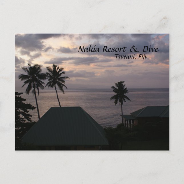 Cartão Postal Cartão-Postal Das Fiji (Frente)