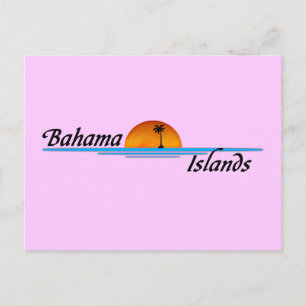 Cartão Postal Cartão-postal das Ilhas Bahama