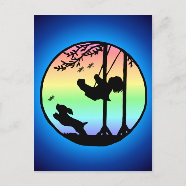 Cartão Postal Cartão-postal das Memórias da Infância (Frente)