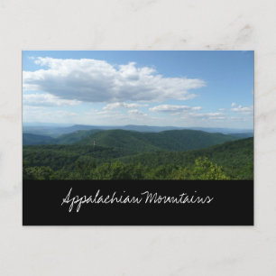 Cartão Postal Cartão-postal das Montanhas Appalachian