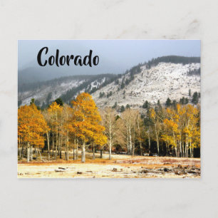 Cartão Postal Cartão-postal das Montanhas Colorado Rocky