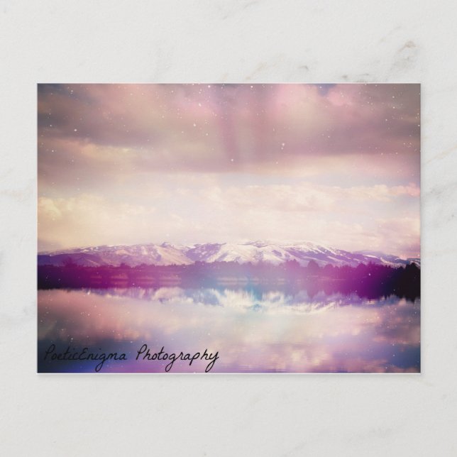 Cartão Postal Cartão-postal das Montanhas Idaho (Frente)