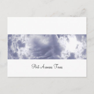 Cartão Postal Cartão-postal das nuvens Port ArKansas (Panorâmica