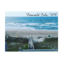 Cartão-postal das Ondas do Oceano