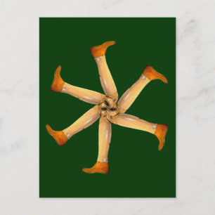 Cartão Postal Cartão-postal das Pernas de Madeira