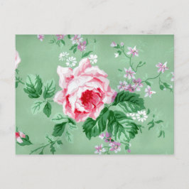 Cartão Postal Cartão-postal das Rosas Rosa Vitorianas