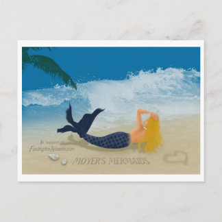 Cartão Postal Cartão-postal das Sereias de Moyer