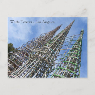 Cartão Postal Cartão-postal das Torres Watts!