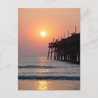 Cartão Postal Cartão-postal Daytona Beach Sunglow Pier Sunrise