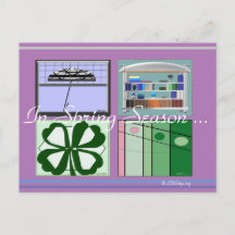 Cartão-postal de 2021 em Primavera