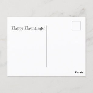 Cartão Postal Cartão-postal de 2022 Happy Hauntings