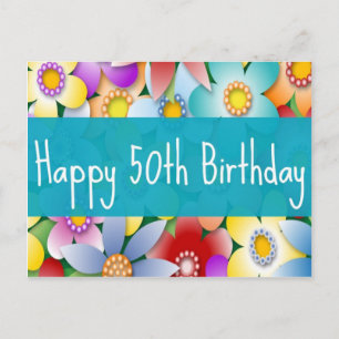 Cartão Postal Cartão-postal de 50º aniversário da Diva