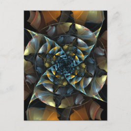 Cartão Postal Cartão-postal de Abstrato de pintura