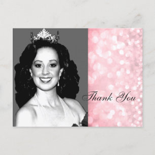 Cartão Postal Cartão-postal de agradecimento