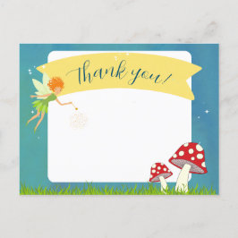 Cartão Postal Cartão-postal de agradecimento