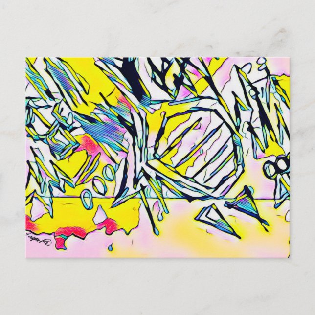 Cartão Postal Cartão-postal de alta frequência (Frente)