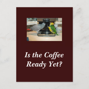 Cartão Postal Cartão-postal de Amigos do Café e Cinzas African