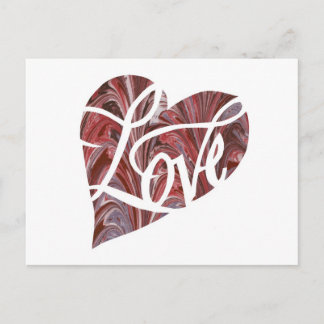 Cartão Postal Cartão-postal de amor