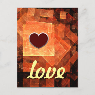 Cartão Postal Cartão-postal de Amor Claro