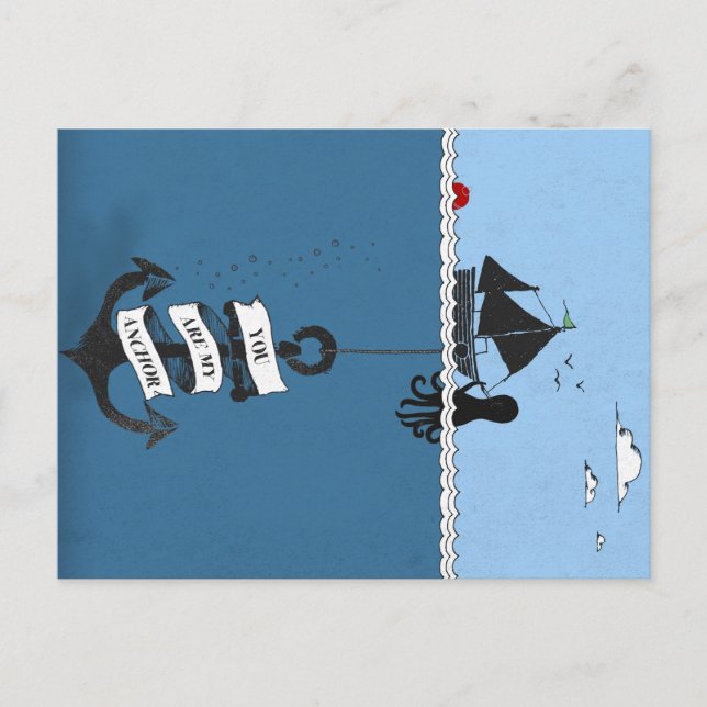 Cartão Postal Cartão-postal de Âncora (Frente)