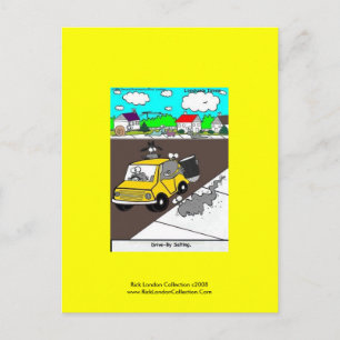 Cartão Postal Cartão-postal de animação simples "Drive By Ssa