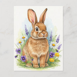 Cartão Postal Cartão-postal de Animais Selvagens de Bebê de Coel