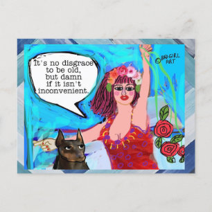 Cartão Postal Cartão-postal de aniversário